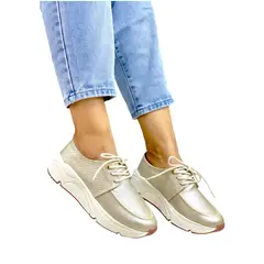EVEGONZ - Zapatos En Cuero Calzado Casual Mujer