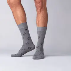 MARIO HERNANDEZ - Medias Unicornio Gris MH Socks