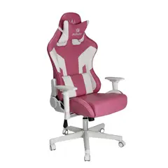 AKIVOY - Silla Gamer Ktty Color Rosa - Blanca