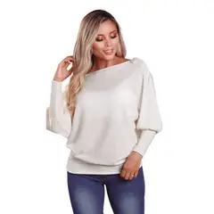 FG STORE - Saco TEJIDO Mujer Marfil