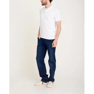 NO DRAMA - Camiseta polo sin bolsillos algodon Blanco POLOSINBBLA