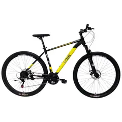 GENERICO - Bicicleta Todoterreno Rin 29 Color negro/amarillo Talla L