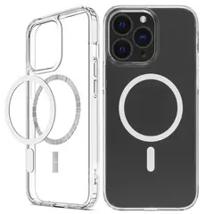 GENERICO - Case Estuche Transparente Carga Magnética Compatible IPhone 12 Pro Max