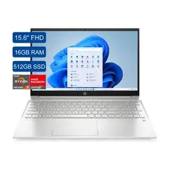 HP - Portatil Pavilion AMD Ryzen 7 7730U 16GB 512GB SSD - 15-eh3000la