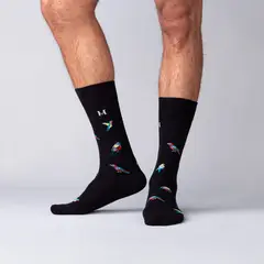 MARIO HERNANDEZ - Medias Fenix Negro MH Socks