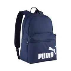 PUMA - Mochila Deportiva Marca Phase Original Azul Hombre