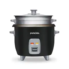 PROCTOR SILEX - Olla Arrocera Con Vaporera 37510 Negra
