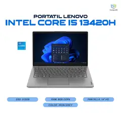 LENOVO - Portátil Core I5 13420H + Ram 8GB 512GB - V14 G4 IRU