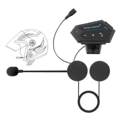 GENERICO - Intercomunicador Wireless Manos Libres Para Moto Bt-12