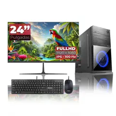 JANUS - Computador AMD Ryzen 7 5700G RAM 16GB SSD 512GB Monitor 24 Pulgadas 100Hz