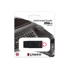 KINGSTON - Memoria 256GB USB32 Gen1 DataTraveler Exodia