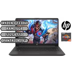 HP - Portátil 245 G10 Intel Ryzen 3 7330U 16Gb 512Gb Hd 14 Pulgadas