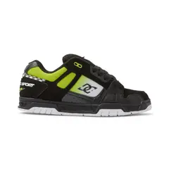 DC SHOES - Tenis Stag SE Para Hombre Color Negro y Verde