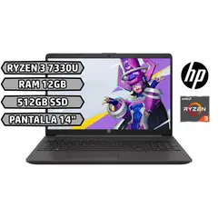 HP - Portátil 245 G10 Intel Ryzen 3 7330U 12Gb 512Gb Hd 14 Pulgadas