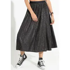 RUTTA - Falda Larga Mujer Negro 32656