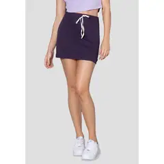RUTTA - Falda Corta Mujer Berenjena 5609