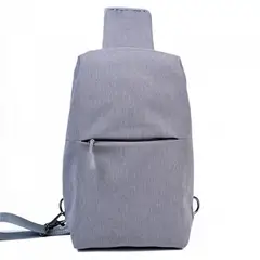 GENERAL - Mochila Bolso Sling C-118 Antirrobo Oculta Hombre Mujer Negro