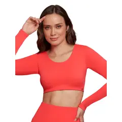 HABY - Top de Baño Manga Larga para Mujer
