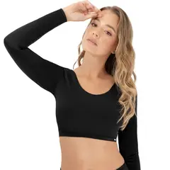HABY - Top de Baño Manga Larga para Mujer