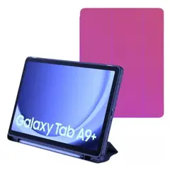 GENERICO - Estuche Funda Smart Case Fucsia Para Samsung Galaxy Tab A9+ Plus