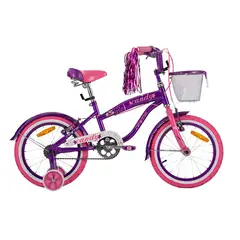 GW - Bicicleta para niñas rin 16 Candy Morado Lavanda