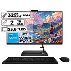 LENOVO - TODO EN UNO 3 24IAP7 INTEL CORE I5 12450H 32GB RAM 2TB SSD PANTALLA 23.8″ FHD