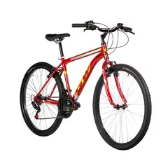 GW - Bicicleta MTB Rin 26 Travel Rojo Dark Vivid