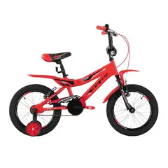 GW - Bicicleta para niños Rin 16 TXT-650 Rojo Negro