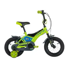 GW - Bicicleta para niños Rin 12 2 a 5 años pilot Verde Neon