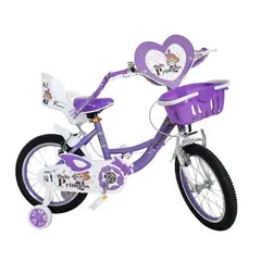WUILPY BIKE - Bicicleta para niñas rin 16 Baby Princess Wuilpy Morado