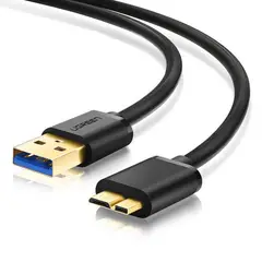 UGREEN - Cable Micro Usb 3.0 A Usb-a De Disco Duro 1mt