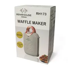 RENAHOUSE - Waflera Sanduchera 2 En 1 Antiadherente