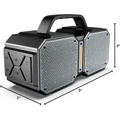 GENERICO - Altavoz Bugani Bluetooth M83 IPX6 BT 5.2 50W