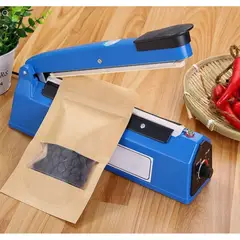 GENERICO - Selladora de Bolsas Plástica 20cm - Sellado Rápido y Eficiente
