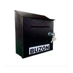 NACIONAL - BUZON DE SUGERENCIAS METALICO COLOR NEGRO
