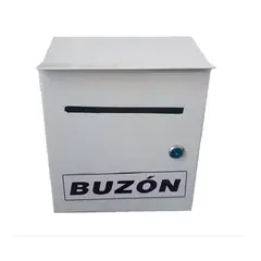 NACIONAL - BUZON DE SUGERENCIAS METALICO COLOR BLANCO