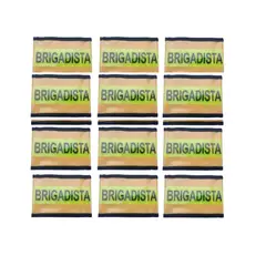 GENERICO - BRAZALETE BRIGADISTA CINTA REFLECTIVO X 12 COLOR AMARILLO