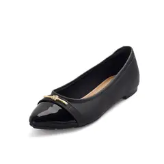 MODARE - Baleta Negro- Dorado