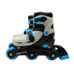 ZOOM SPORT - Patines Principiantes 3 Ruedas 2en1 Azul Zoom Sports T_27-30