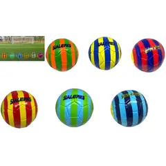 MAZUGI - Mini Balón De Fútbol Soccer Diseño De Colores Líneas Equipos