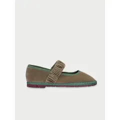 FLABELUS - Baletas Para Mujer Marron Mafalda Mossy