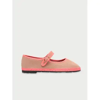 FLABELUS - Baletas Para Mujer Beige Dent