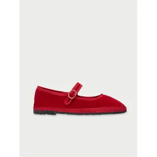 FLABELUS - Baletas Para Mujer Rojo Mellark