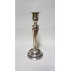 GENERICO - Candelabro De Mesa Antiguo En Bronce Macizo Tallado Hindu