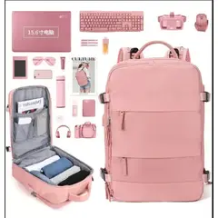 BOLS - Bolso morral para viajes espacio multicompartimientos 45 litros
