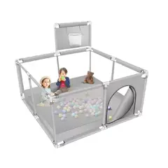 GENERICO - Corral Infantil Cuadrado Play Ground Juegos Bebes