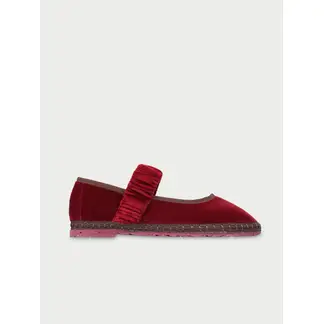 FLABELUS - Baletas Para Mujer Vinotinto Mafalda Burgundy