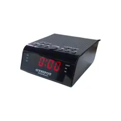 GYNIPOT - Radio Reloj Gy-1207 Doble Alarma