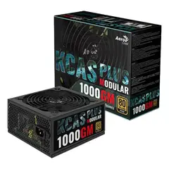 AEROCOOL - Fuente KCAS 1000W 80 PLUS Gold Semi Modular