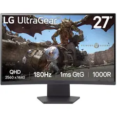 LG - Monitor 27 Gaming QHD Curvo de 180Hz - 1ms FreeSync™ 27GS60QC